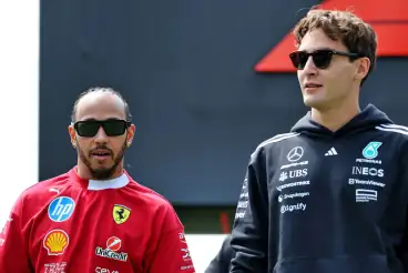 George Russell reveals psychological trick to cope with Lewis Hamilton pressure