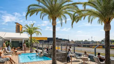 Luxury Silverstone Pop-Up Hotel adds trackside swimming pool at F1 British GP