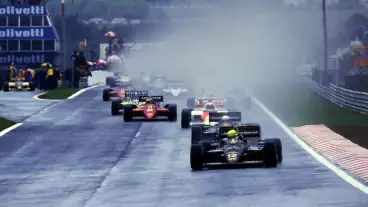 How Ayrton Senna scored breakthrough F1 win in crazy race