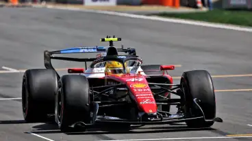 Ferrari’s updated ‘Macarena' rear wing spotted during Monza F1 filming day