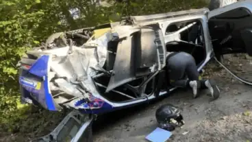 Max Verstappen’s father Jos escapes serious rally crash unhurt