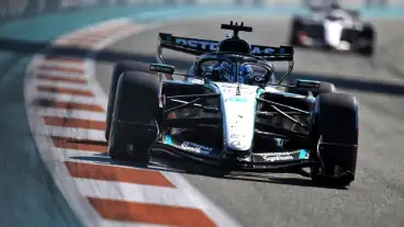Why is George Russell so far off Mercedes team-mate Kimi Antonelli at the F1 Miami Grand Prix?