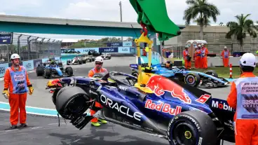 "I just threw it all away": Isack Hadjar explains Miami F1 crash