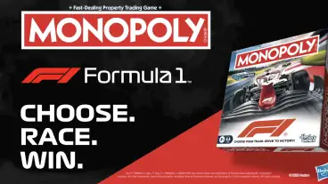 F1 gets new Monopoly set with unique gameplay twist