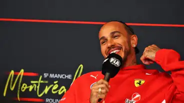 "Get used to it" - Lewis Hamilton sends defiant message over Ferrari F1 future