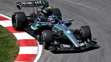 Kimi Antonelli tops Canada F1 practice after Alex Albon strikes groundhog