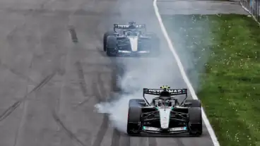 Kimi Antonelli wins breathless F1 Canadian GP as George Russell suffers title blow