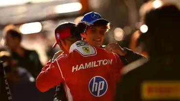 Chinese Grand Prix: Lewis Hamilton brands Kimi Antonelli's record pole an 'amazing achievement'