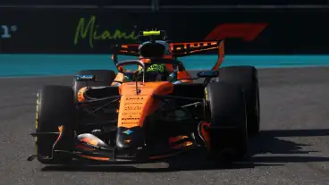 Miami Grand Prix: Lando Norris takes pole for Sprint race in upgraded McLaren