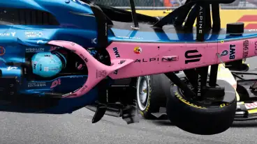 Miami Grand Prix: Pierre Gasly's Alpine flips into wall after contact with Liam Lawson