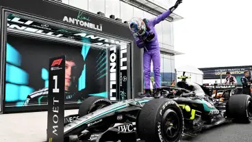 Kimi Antonelli stats: Jannik Sinner, iconic footsteps and a new F1 record broken after Miami Grand Prix